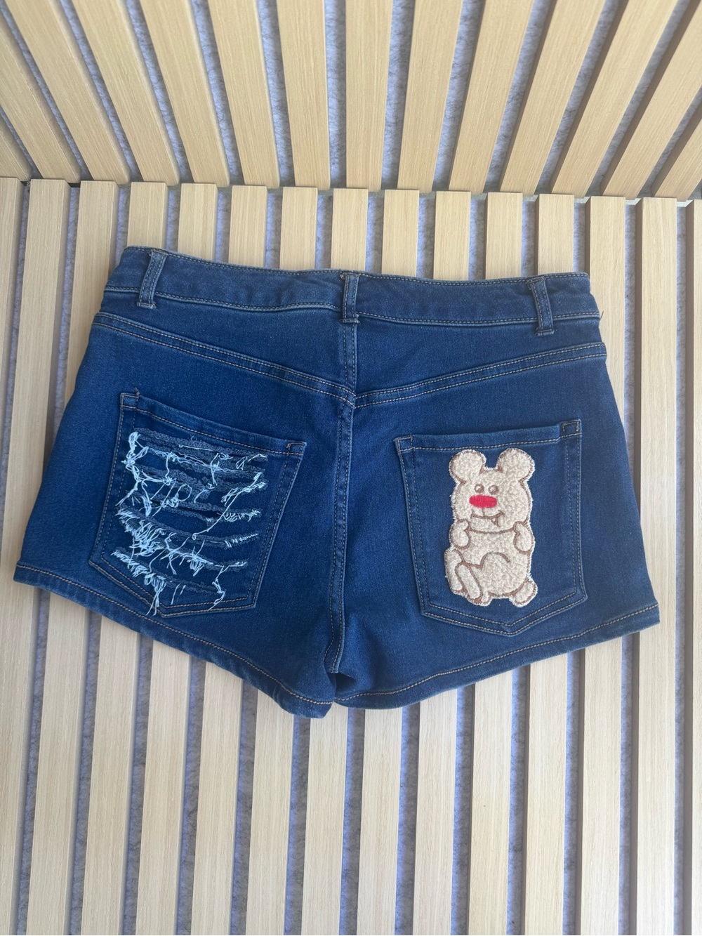 wild fable Dark Indigo Denim Shortie Shorts